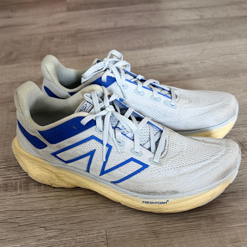 New Balance 1080 Blue Athletic Shoes
